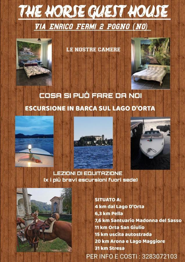 The Horse Hotel Pogno Bagian luar foto